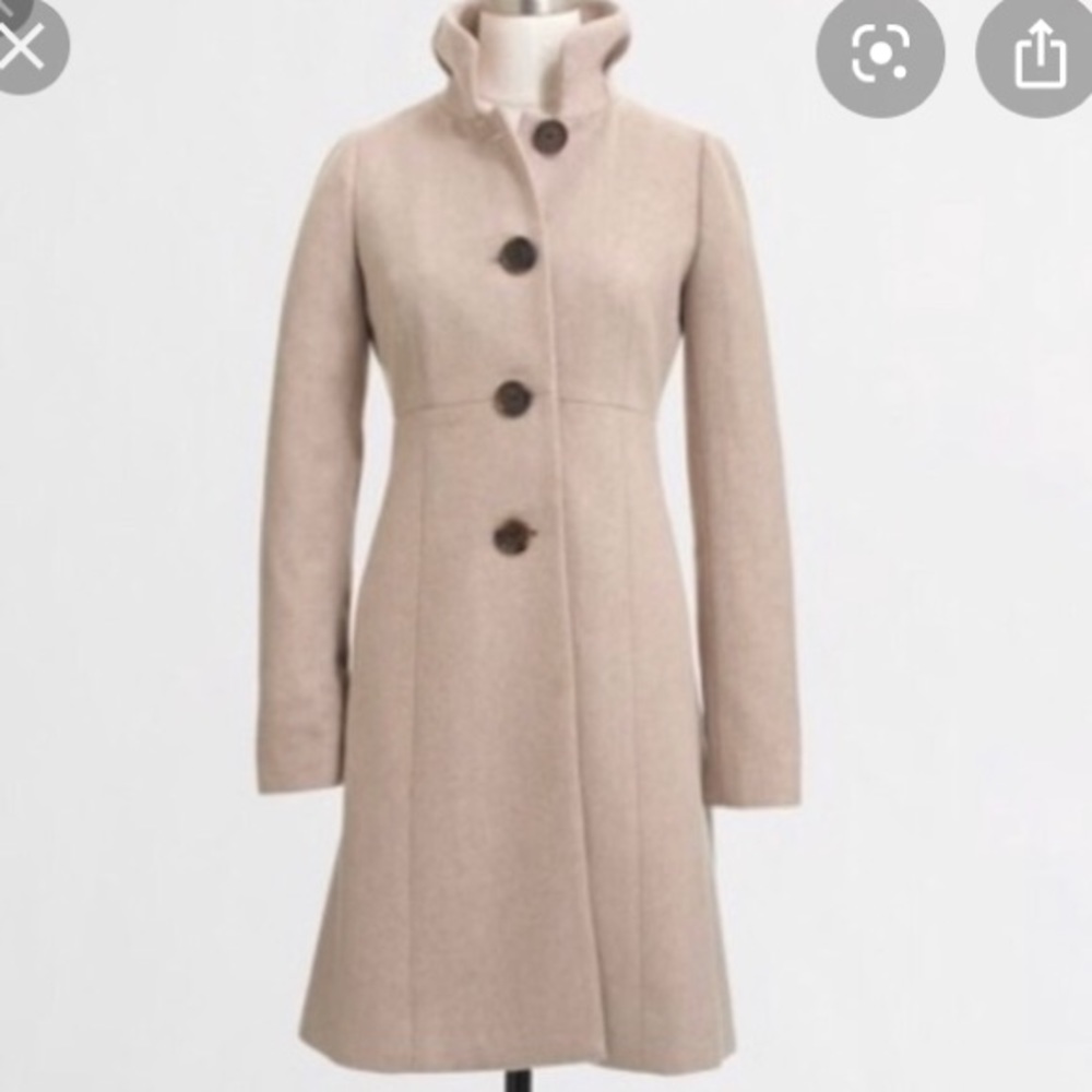 J.Crew Factory Uptown dress coat size 4 EUC